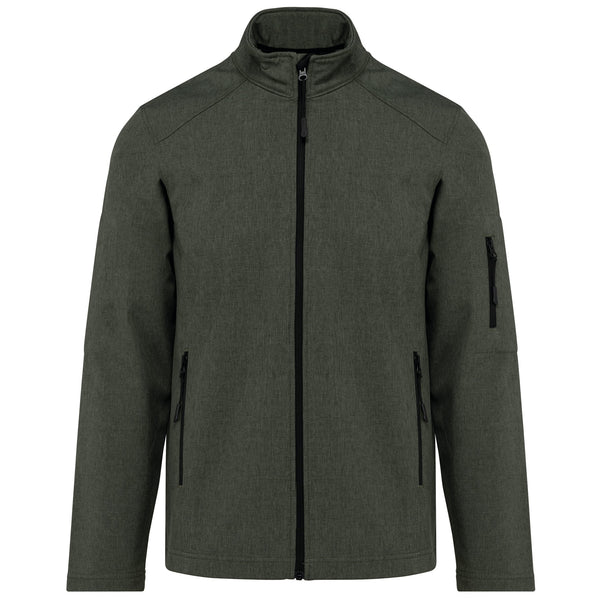 BLUSÃO SOFTSHELL DE HOMEM (2 de 2 )-Marl Green-S-RAG-Tailors-Fardas-e-Uniformes-Vestuario-Pro