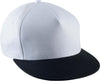 BONÉ SNAPBACK - 5 PAINÉIS-Branco / Preto-One Size-RAG-Tailors-Fardas-e-Uniformes-Vestuario-Pro