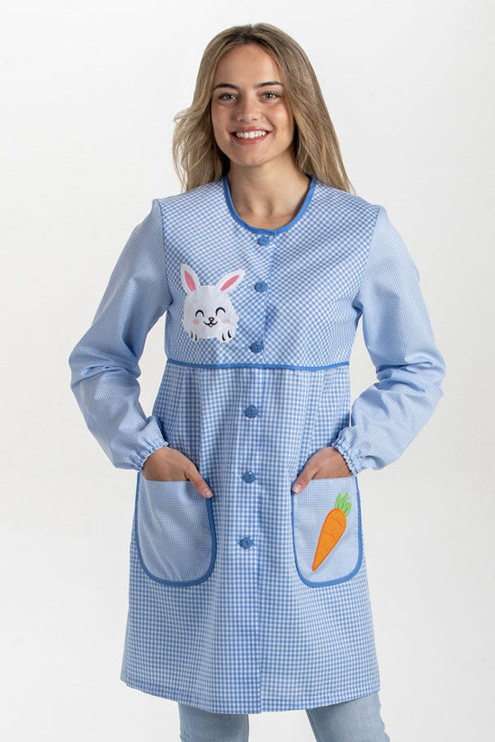 Bata Educadora Coelhinho Feliz-RAG-Tailors-Fardas-e-Uniformes-Vestuario-Pro