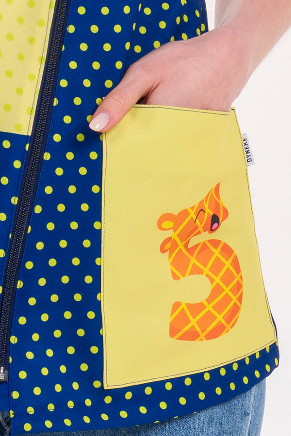 Bata Educadora Estampado de Números-RAG-Tailors-Fardas-e-Uniformes-Vestuario-Pro
