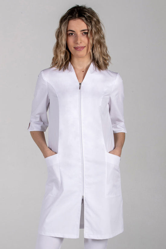 Bata Madrid-Branco-XS / (SP)-RAG-Tailors-Fardas-e-Uniformes-Vestuario-Pro