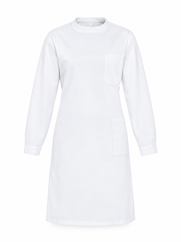 Bata Senhora M. Comprida Aperta atrás-RAG-Tailors-Fardas-e-Uniformes-Vestuario-Pro