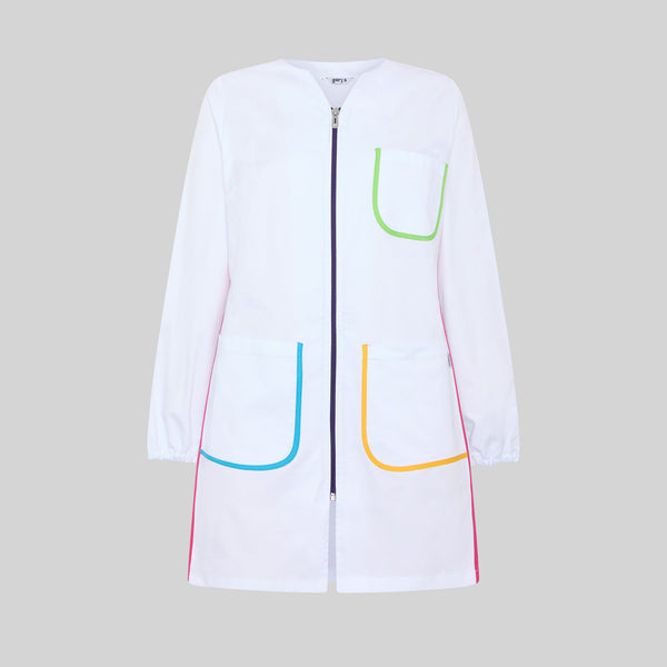 Bata Senhora com Vivos Coloridos-RAG-Tailors-Fardas-e-Uniformes-Vestuario-Pro