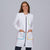 Bata Senhora com Vivos Coloridos-XS-Branco - 101-RAG-Tailors-Fardas-e-Uniformes-Vestuario-Pro