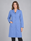 Bata Senhora m/comprida-Celeste-38-RAG-Tailors-Fardas-e-Uniformes-Vestuario-Pro