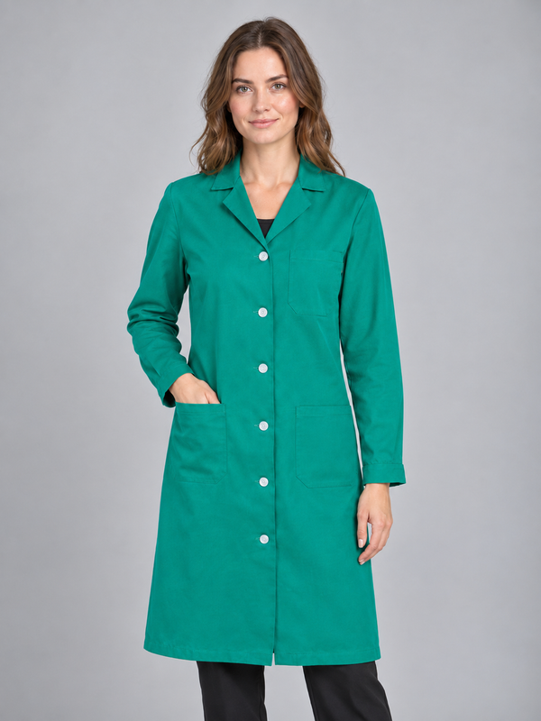 Bata Senhora m/comprida-Verde-38-RAG-Tailors-Fardas-e-Uniformes-Vestuario-Pro