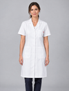 Bata Senhora m/curta Branca-Branco-XS-RAG-Tailors-Fardas-e-Uniformes-Vestuario-Pro