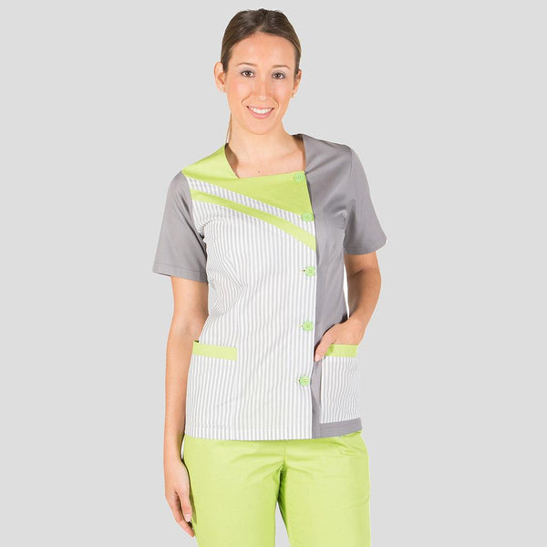 Bata curta Amor-Pistachio-S-RAG-Tailors-Fardas-e-Uniformes-Vestuario-Pro