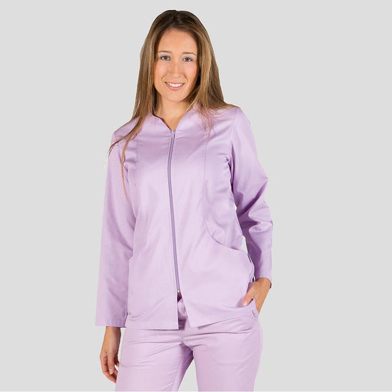 Bata curta Cecília - Manga Comprida-Lilas 123-XS-RAG-Tailors-Fardas-e-Uniformes-Vestuario-Pro