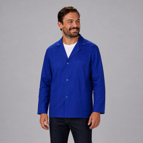 Bata curta Ludovico-Azul Royal - 103-XS-RAG-Tailors-Fardas-e-Uniformes-Vestuario-Pro