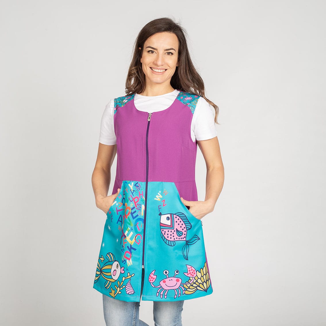 Educadoras Batas Escolares Para Maestras Baratas Ropa Batas