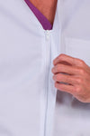 Bata de Homem com Fecho e Manga Comprida-RAG-Tailors-Fardas-e-Uniformes-Vestuario-Pro