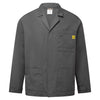 Bata de Laboratório ESD Anti-estática-Cinza Claro-XS-RAG-Tailors-Fardas-e-Uniformes-Vestuario-Pro