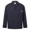 Bata de Laboratório ESD Anti-estática-Marinho-2XS-RAG-Tailors-Fardas-e-Uniformes-Vestuario-Pro
