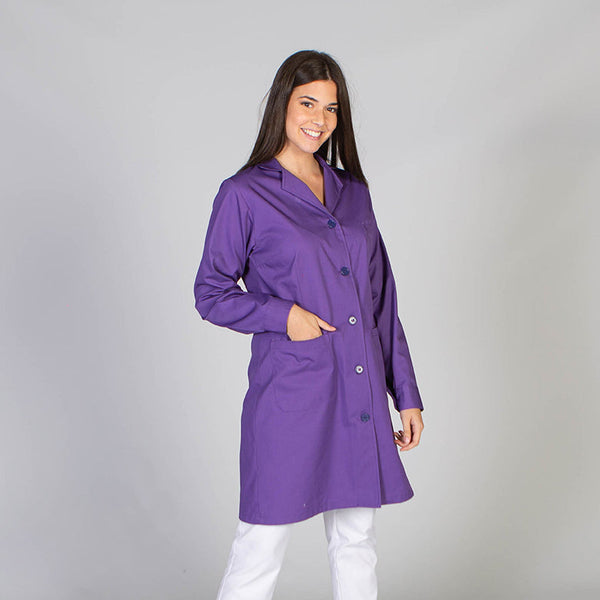 Bata de Senhora Cores-Roxo - 136-XS-RAG-Tailors-Fardas-e-Uniformes-Vestuario-Pro