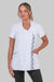 Bata de Senhora em Microfibra Branca com Estampado-Blanco - 570-M-RAG-Tailors-Fardas-e-Uniformes-Vestuario-Pro