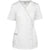 Bata poliéster / algodão com molas de pressão de senhora-White-XS-RAG-Tailors-Fardas-e-Uniformes-Vestuario-Pro