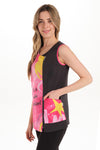 Bata sem mangas em microfibra elástica fúcsia paixão-RAG-Tailors-Fardas-e-Uniformes-Vestuario-Pro