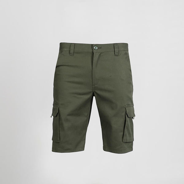 Bermuda Calção Multibolsos Transporter-Verde Caqui - 149-34-RAG-Tailors-Fardas-e-Uniformes-Vestuario-Pro