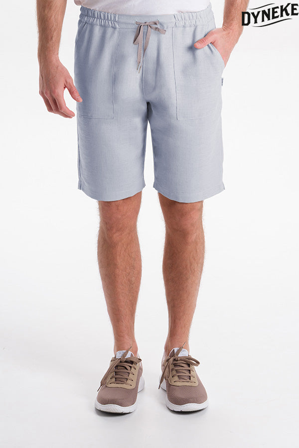 Bermuda Casual Unissexo com Cordão-Azul Celeste - 423-36-RAG-Tailors-Fardas-e-Uniformes-Vestuario-Pro