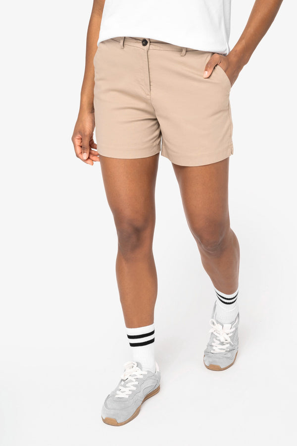 Bermuda Chino Eco-responsável de Senhora-RAG-Tailors-Fardas-e-Uniformes-Vestuario-Pro