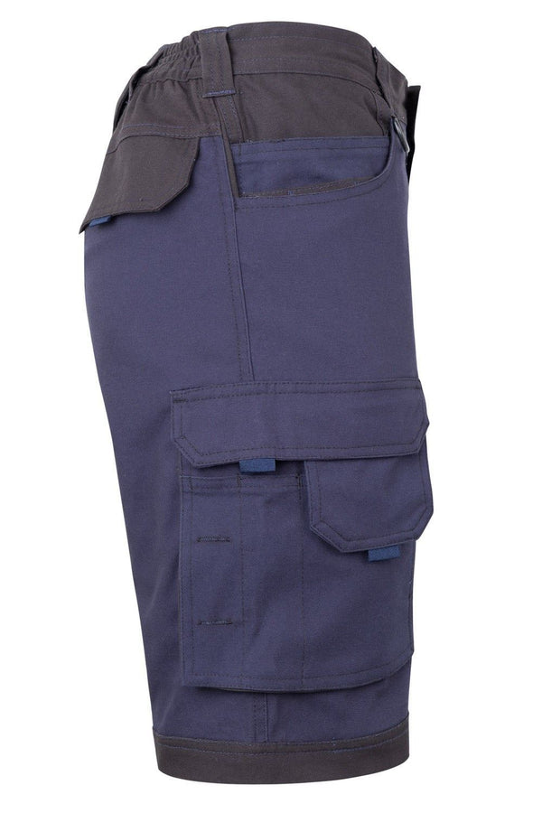 Bermudas Bicolor Multibolsos Canvas Stretch-RAG-Tailors-Fardas-e-Uniformes-Vestuario-Pro