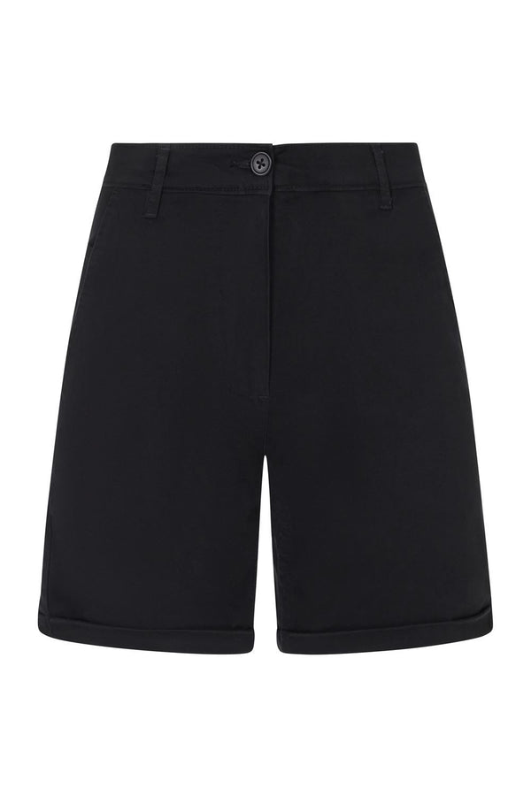 Bermudas Chino Stretch Mulher-Preto - 00-34-RAG-Tailors-Fardas-e-Uniformes-Vestuario-Pro