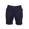 Bermudas Chino de senhora com stretch-Navy-36 EU (XS)-RAG-Tailors-Fardas-e-Uniformes-Vestuario-Pro