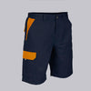 Bermudas Multibolsos Boss Bicolor em Azul Navy (7 de 7)-Laranja-36-RAG-Tailors-Fardas-e-Uniformes-Vestuario-Pro