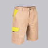 Bermudas Multibolsos Boss Bicolor em Beje (5 de 7)-Amarelo-36-RAG-Tailors-Fardas-e-Uniformes-Vestuario-Pro