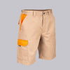 Bermudas Multibolsos Boss Bicolor em Beje (5 de 7)-Laranja-36-RAG-Tailors-Fardas-e-Uniformes-Vestuario-Pro