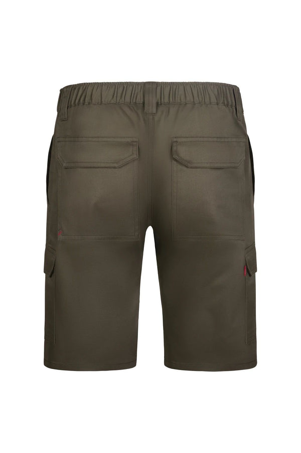 Bermudas multibolsos de trabalho slim fit-RAG-Tailors-Fardas-e-Uniformes-Vestuario-Pro