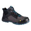 Bevel Composite Mid Boot S3S ESD SR FO-Preto/Teal-38-RAG-Tailors-Fardas-e-Uniformes-Vestuario-Pro