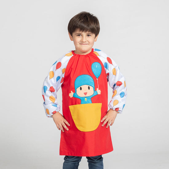 Bibe Criança Pocoyo-00-Vermelho-RAG-Tailors-Fardas-e-Uniformes-Vestuario-Pro