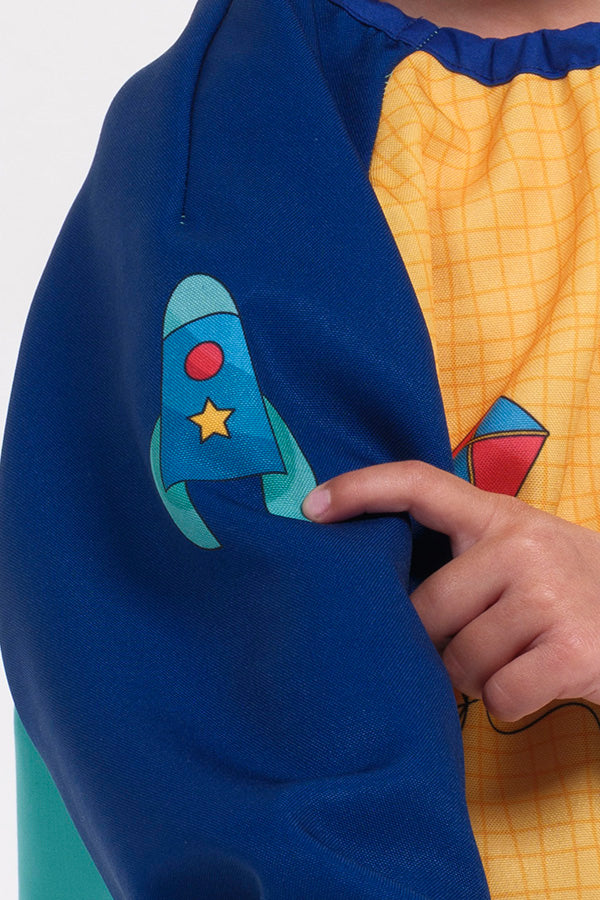 Bibe Infantil Foguete, Unissexo-RAG-Tailors-Fardas-e-Uniformes-Vestuario-Pro