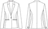 Blazer Feminino Bologna X-Linho-RAG-Tailors-Fardas-e-Uniformes-Vestuario-Pro