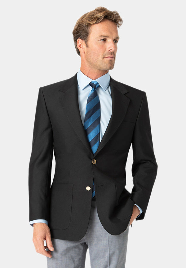 Blazer Henley-Black-46 (UK 36)-RAG-Tailors-Fardas-e-Uniformes-Vestuario-Pro