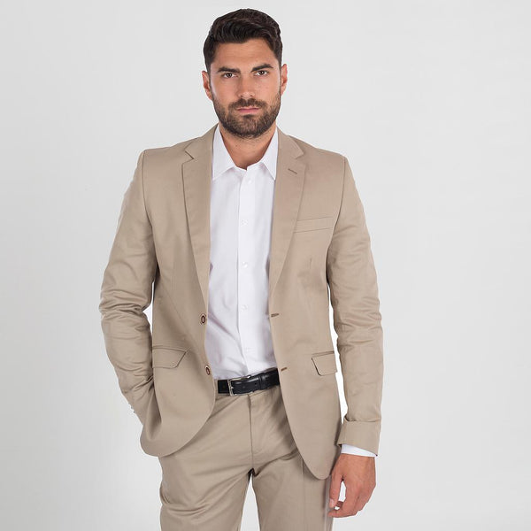Blazer de Homem Milan-Bege / Camel-44-RAG-Tailors-Fardas-e-Uniformes-Vestuario-Pro