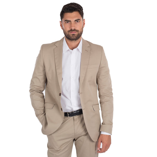 Blazer de Homem Milan-Bege / Camel-44-RAG-Tailors-Fardas-e-Uniformes-Vestuario-Pro