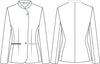 Blazer de Senhora com Gola Mao Campos