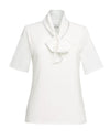 Blusa Andria Laço M/Curta-White-34-RAG-Tailors-Fardas-e-Uniformes-Vestuario-Pro