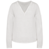 Blusa Eco-Responsável de Linho para Senhora-White-XS-RAG-Tailors-Fardas-e-Uniformes-Vestuario-Pro