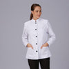 Blusa de Mulher com Gola Mao de Manga Comprida-Branco - 101-XXS-RAG-Tailors-Fardas-e-Uniformes-Vestuario-Pro
