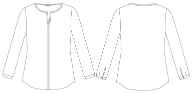Blusa de Senhora Elástica-RAG-Tailors-Fardas-e-Uniformes-Vestuario-Pro
