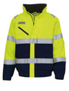 Blusão Alta-Visibilidade Fontaine-Hi Vis Amarelo/Marinho-S-RAG-Tailors-Fardas-e-Uniformes-Vestuario-Pro