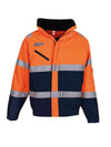 Blusão Alta-Visibilidade Fontaine-Hi Vis Laranja/Marinho-S-RAG-Tailors-Fardas-e-Uniformes-Vestuario-Pro