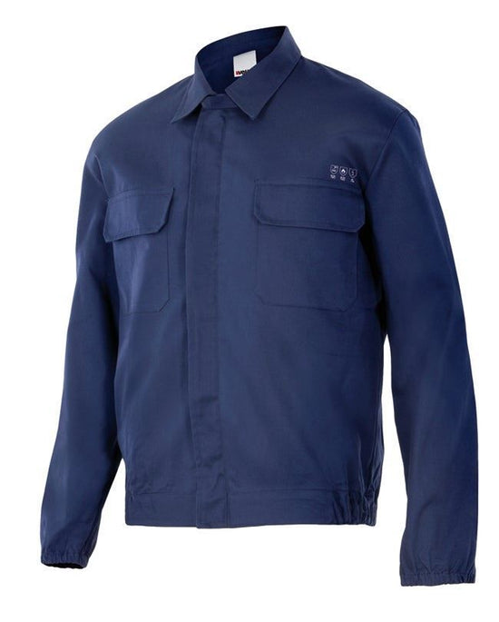 Blusão Metalúrgico IGNÍFUGO & Antiestático-Azul-S-RAG-Tailors-Fardas-e-Uniformes-Vestuario-Pro