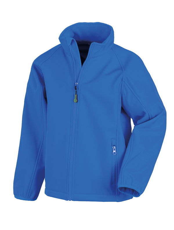 Blusão Softshell Reciclado 2 Camadas de Criança-Azul Royal-5/6 Anos-RAG-Tailors-Fardas-e-Uniformes-Vestuario-Pro