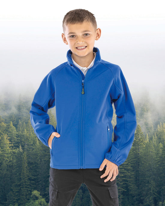 Blusão Softshell Reciclado 2 Camadas de Criança-RAG-Tailors-Fardas-e-Uniformes-Vestuario-Pro