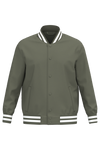 Blusão Teddy Forrado Eco-Responsável Unissexo-Caqui Orgânico-XS-RAG-Tailors-Fardas-e-Uniformes-Vestuario-Pro